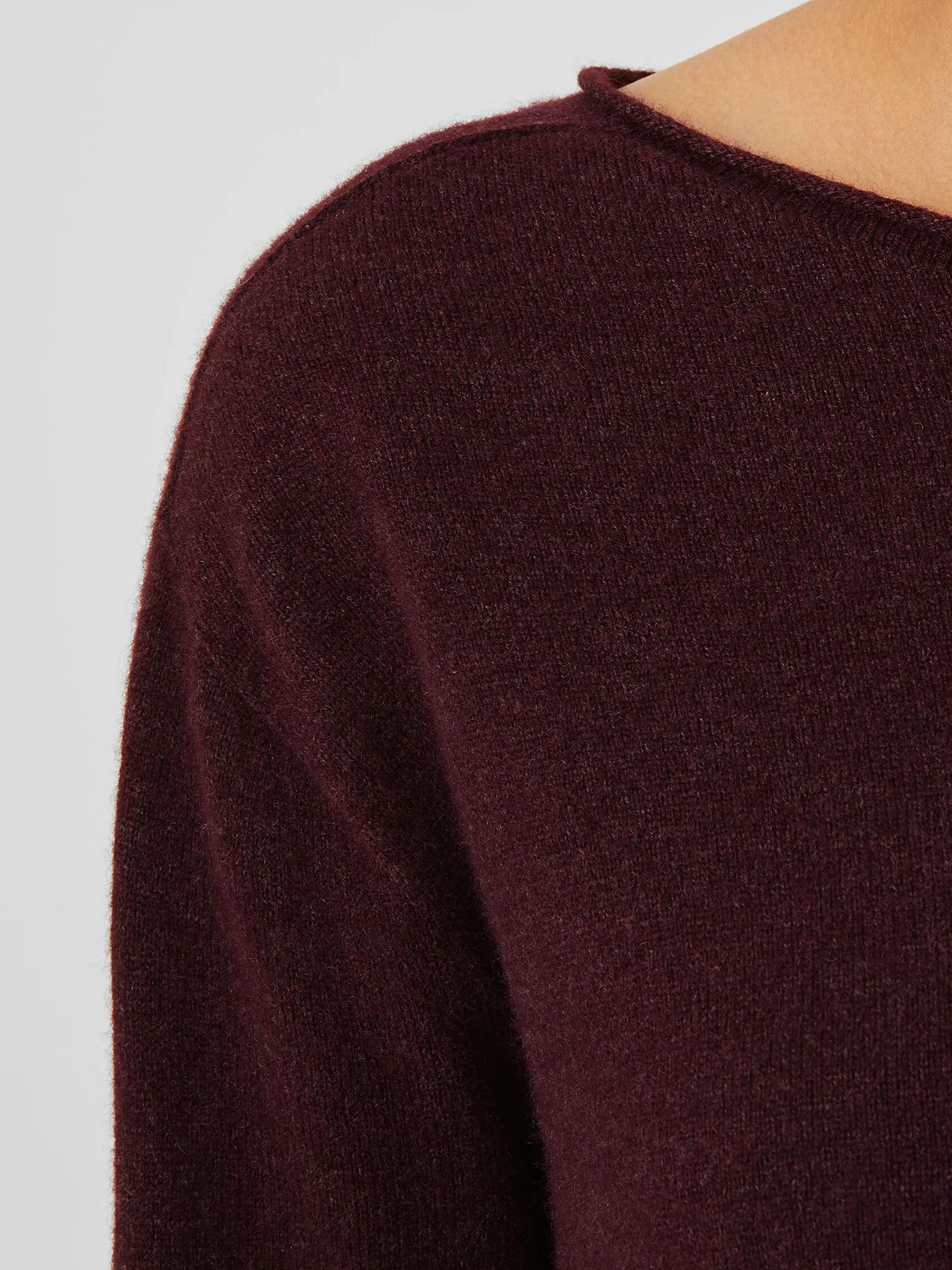 Italian Cashmere Crew Neck Top