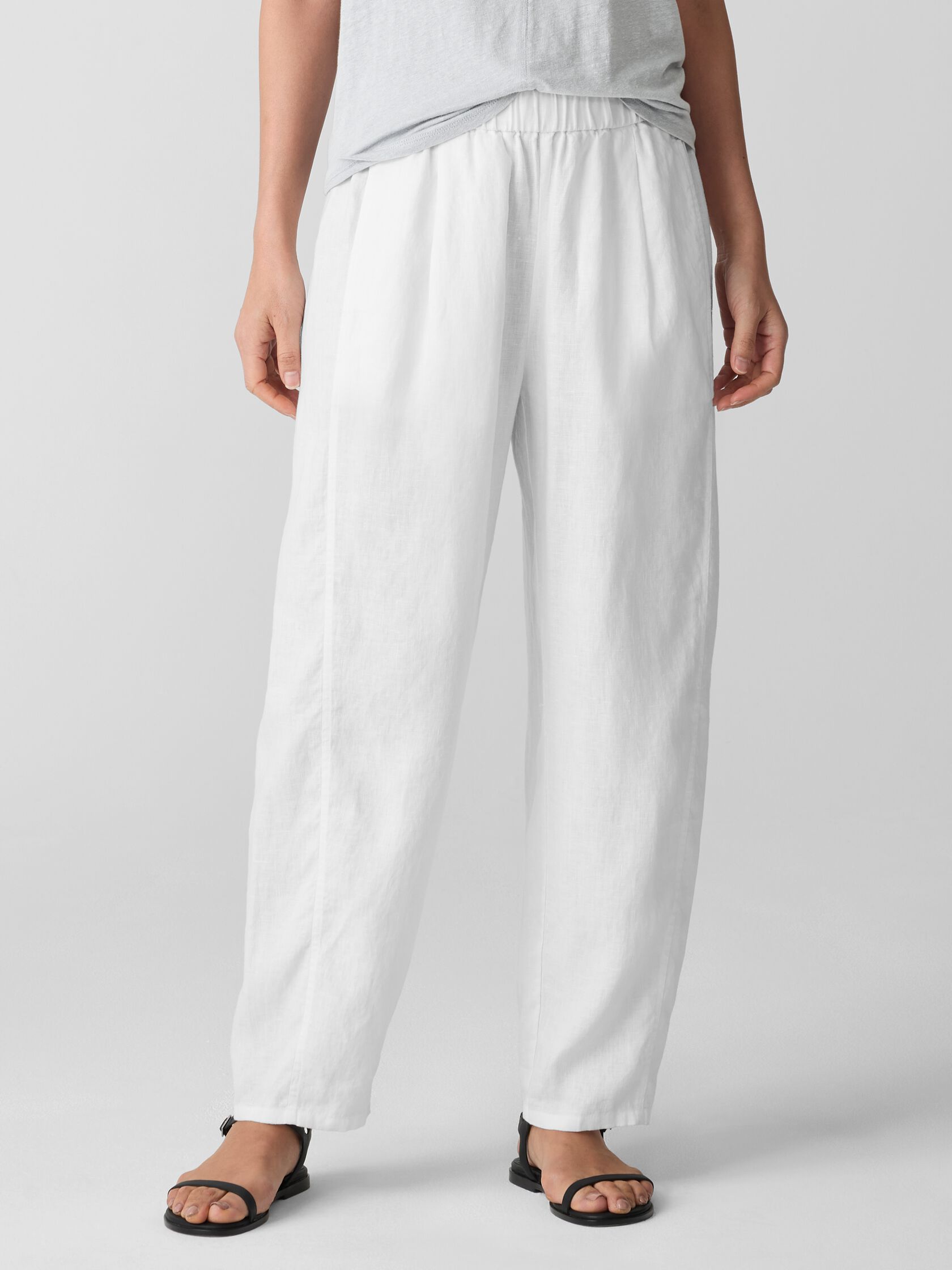 Organic Linen&nbsp;Lantern Pant