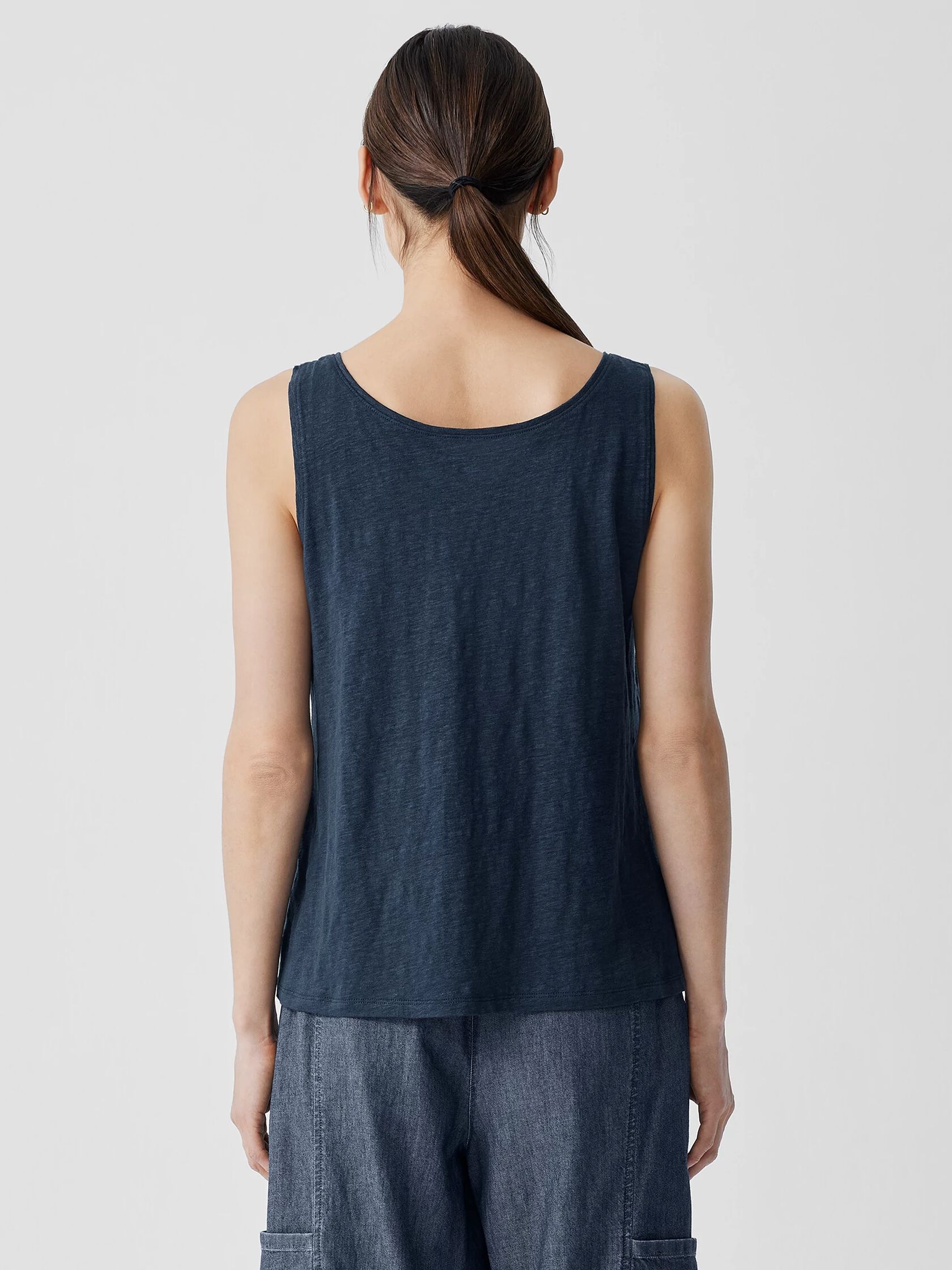 Organic Linen Jersey Tank