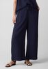 Organic Cotton Lofty Gauze Wide-Leg Pant