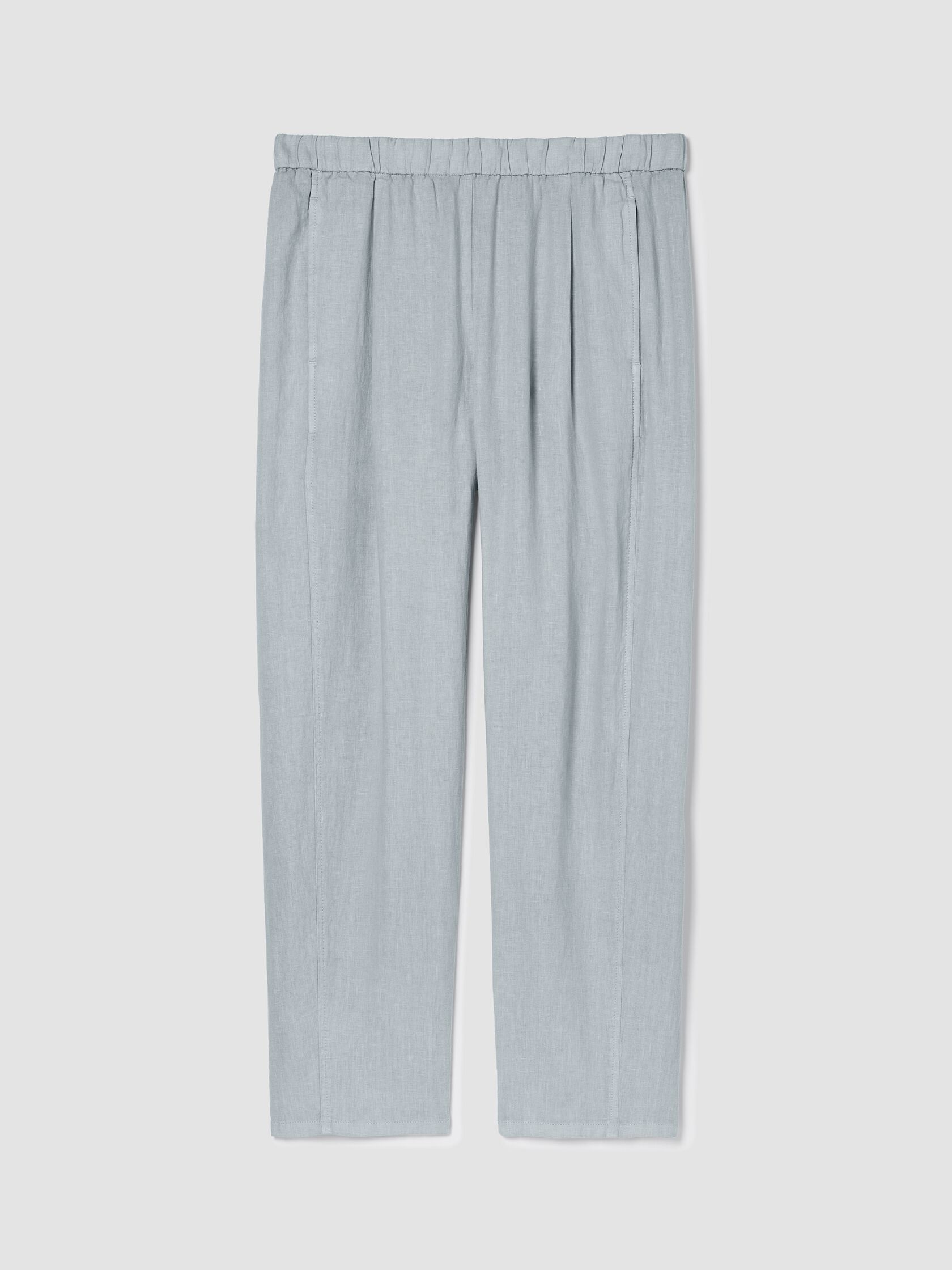 Garment-Dyed Organic Linen Lantern Pant