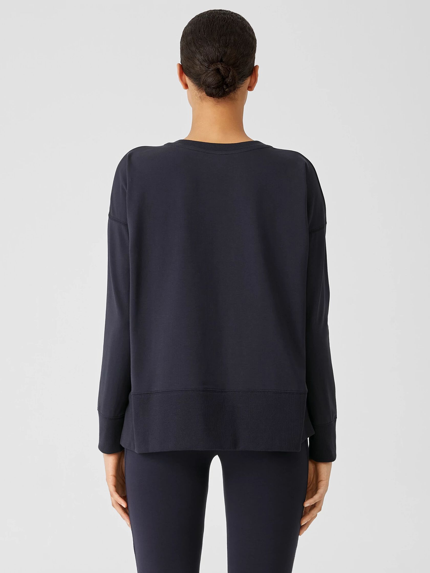 Pima Cotton Stretch Jersey Box-Top