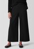 Lightweight Ponte Wide-Leg Pant