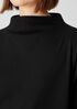Traceable Organic Cotton Jersey Funnel Neck Top