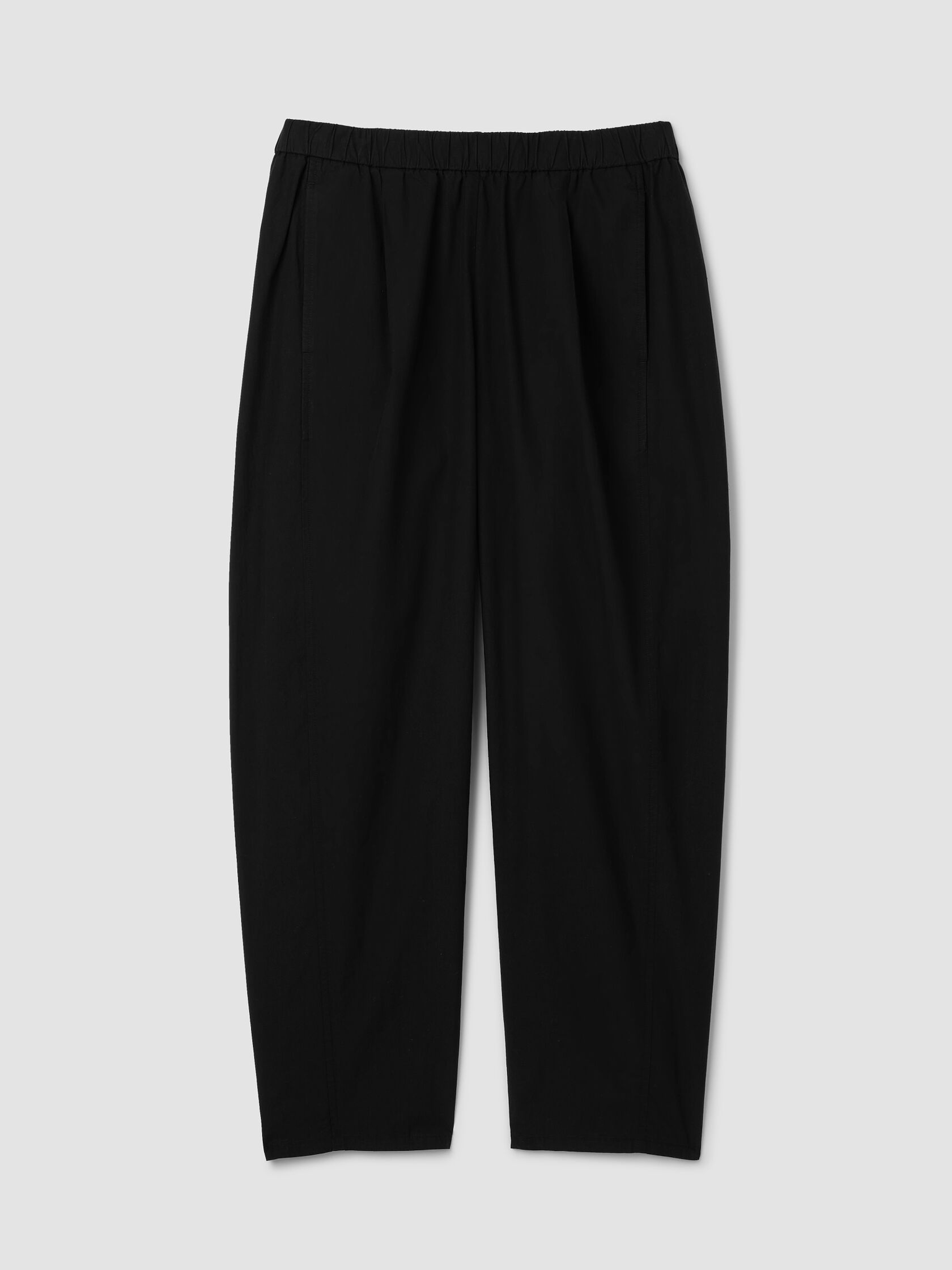 Washed Organic Cotton Poplin Lantern Pant
