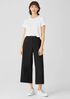 Organic Cotton Hemp Stretch Wide-Leg Pant