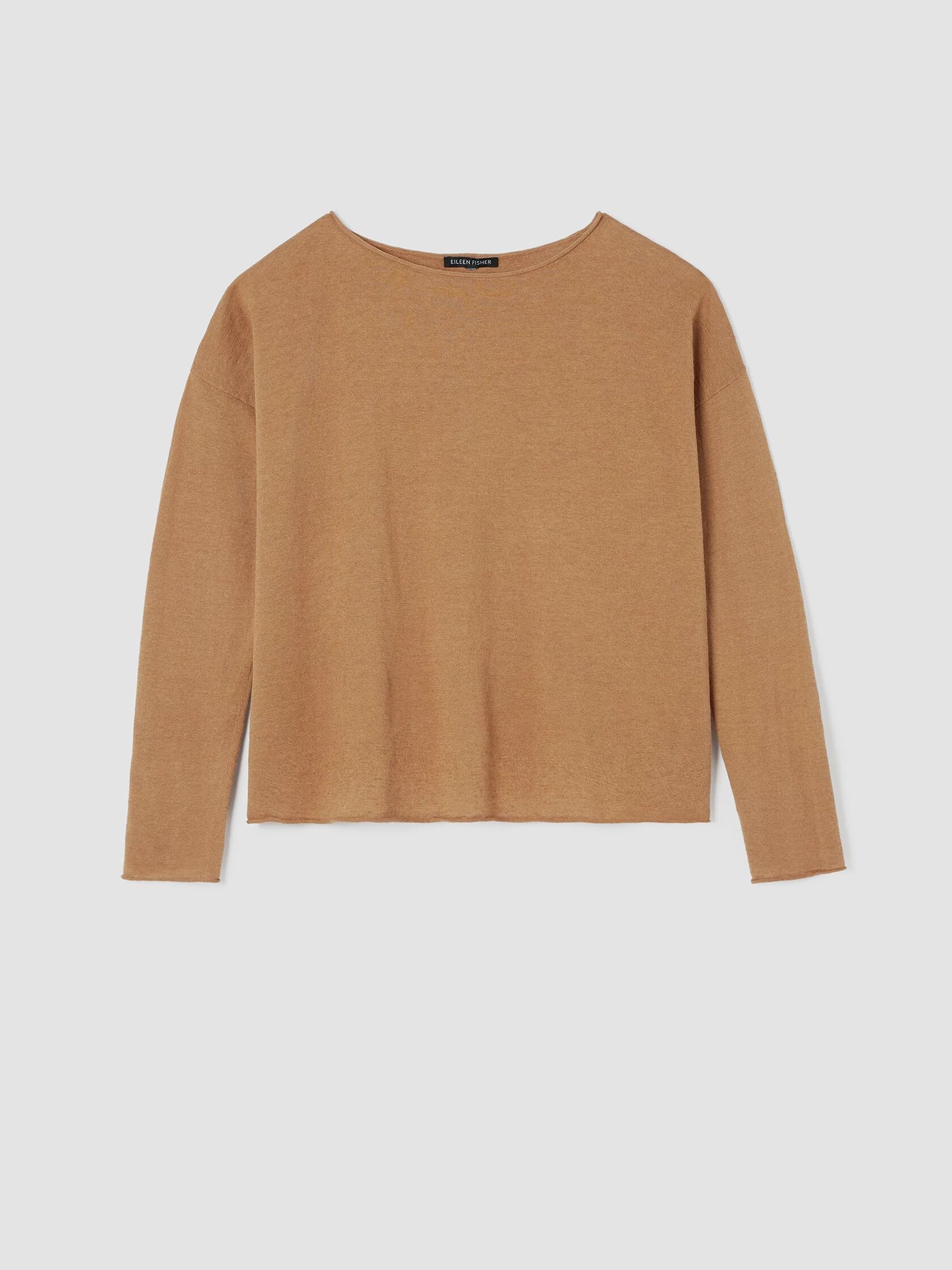 Organic Linen Cotton Jersey Box-Top