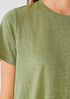 Organic Linen Jersey Crew Neck Tee