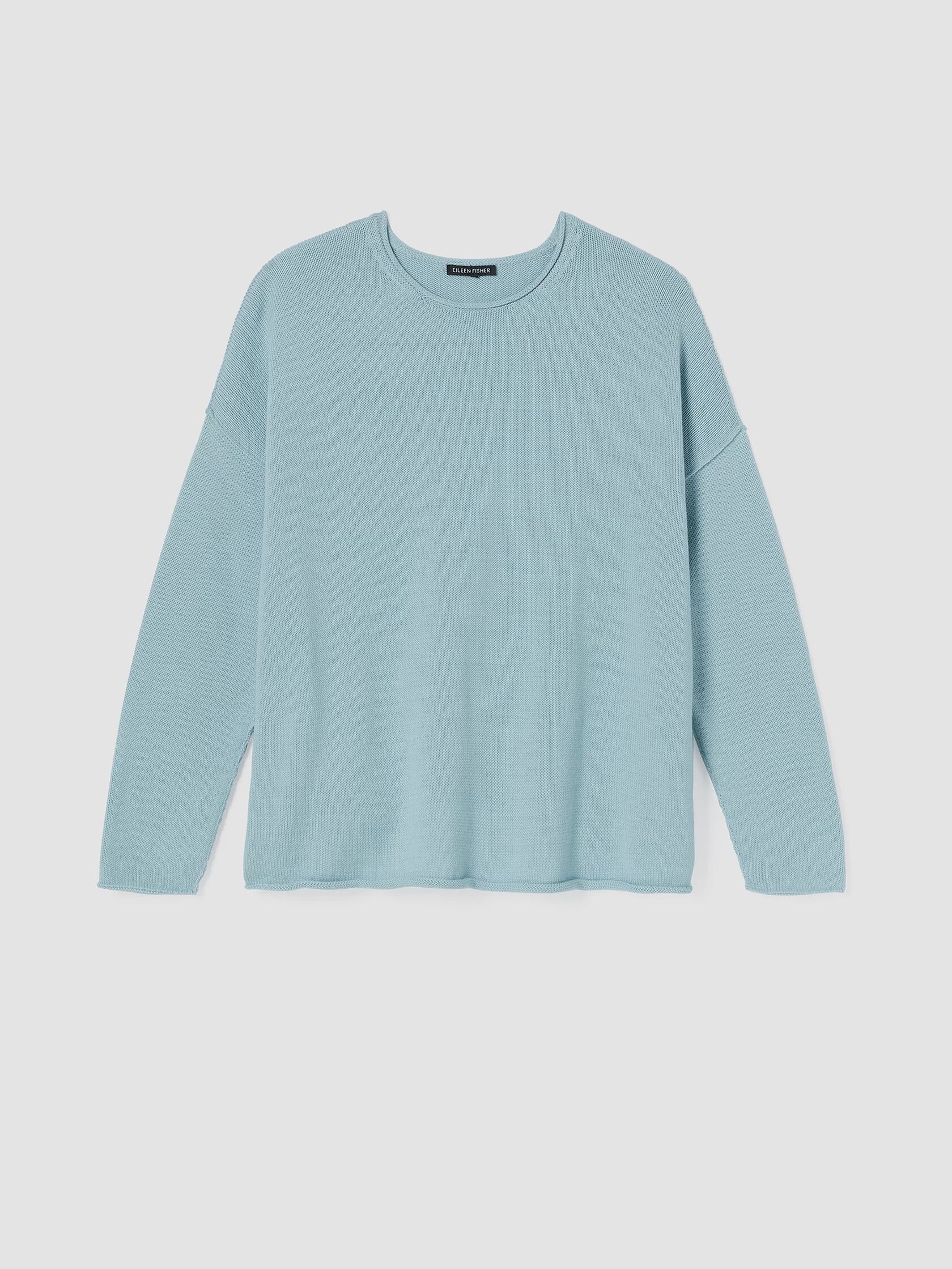 Peruvian Organic Cotton Blend Crew Neck Top