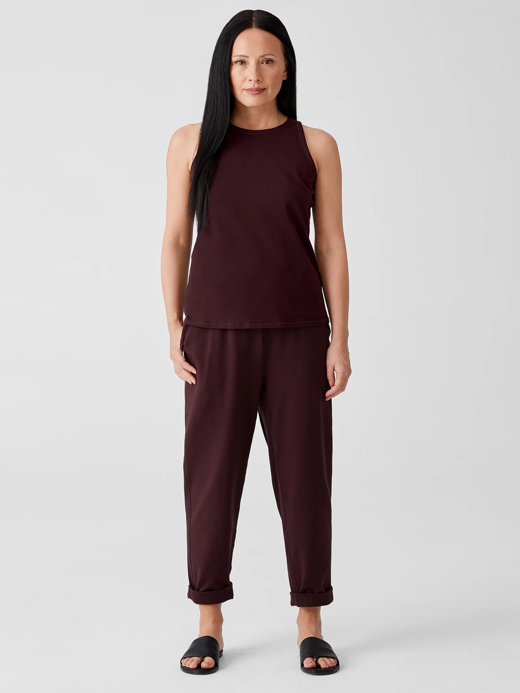 Traceable Organic Cotton Jersey Round Neck Tank