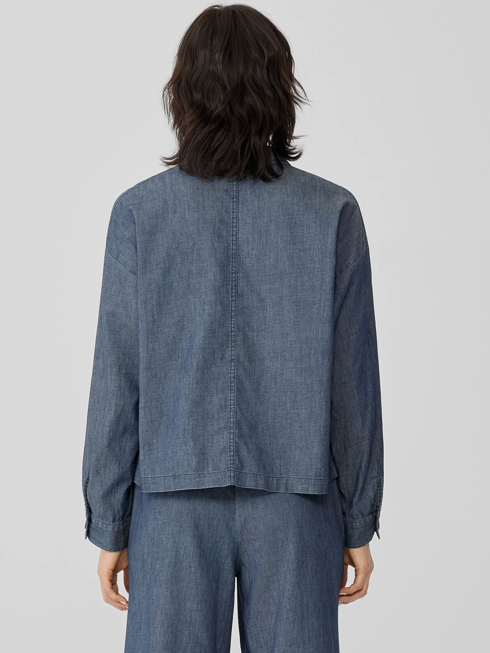 Airy Organic Cotton Twill Jacket