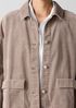 Organic Cotton Corduroy Classic Collar Jacket