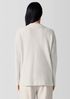 Italian Cashmere High Collar Cardigan