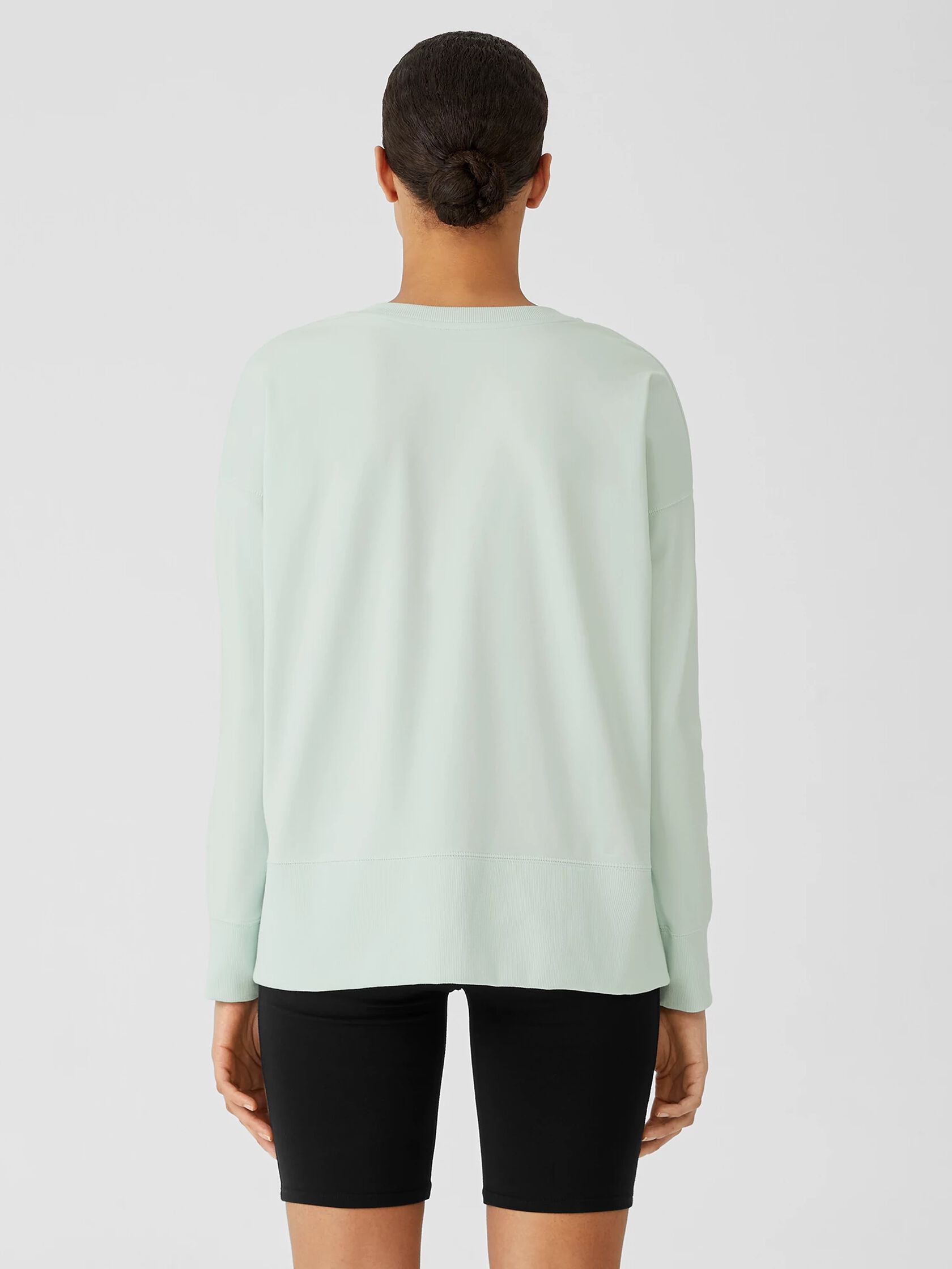 Pima Cotton Stretch Jersey Box-Top