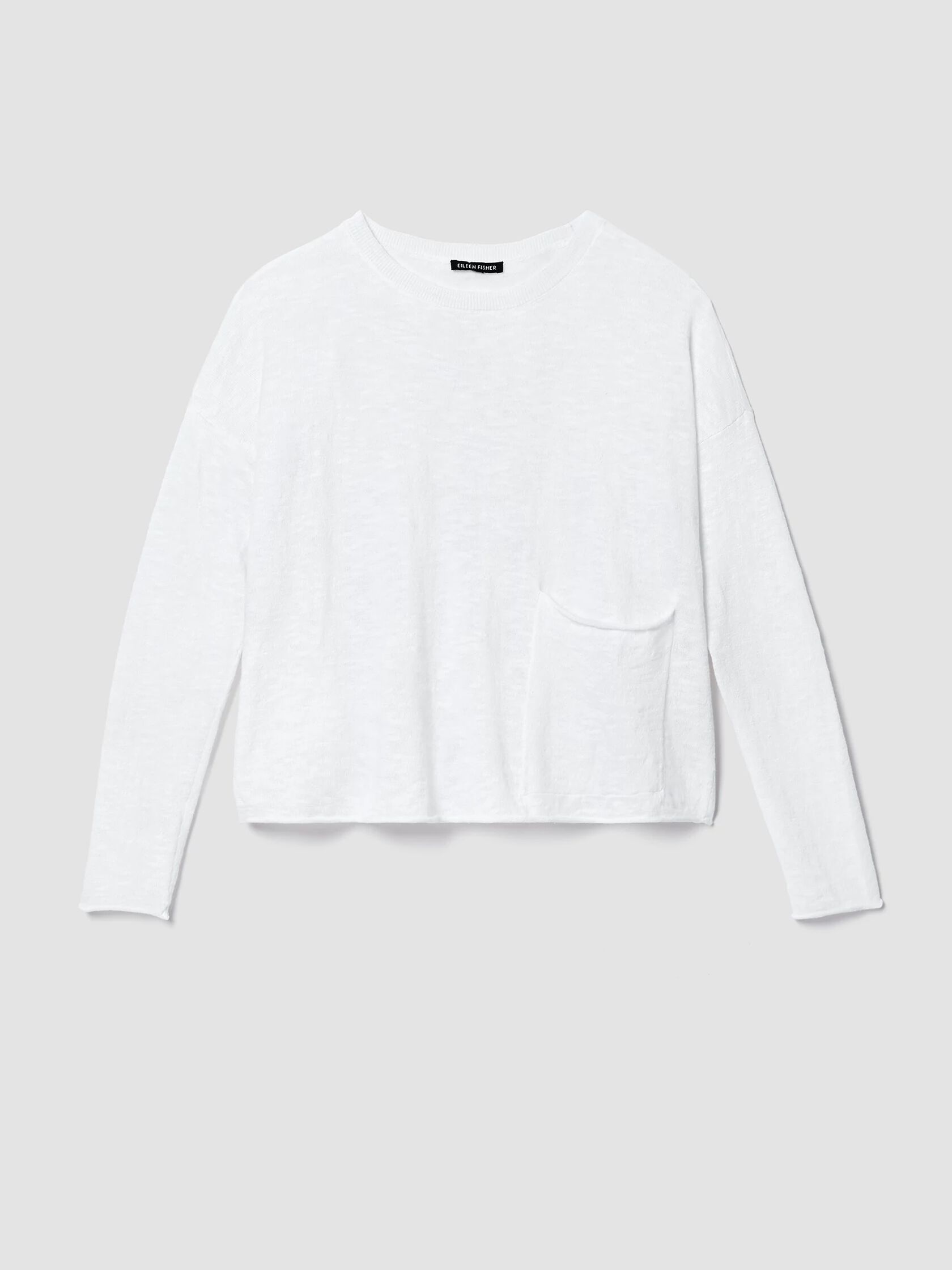 Organic Cotton Linen Slub Box-Top