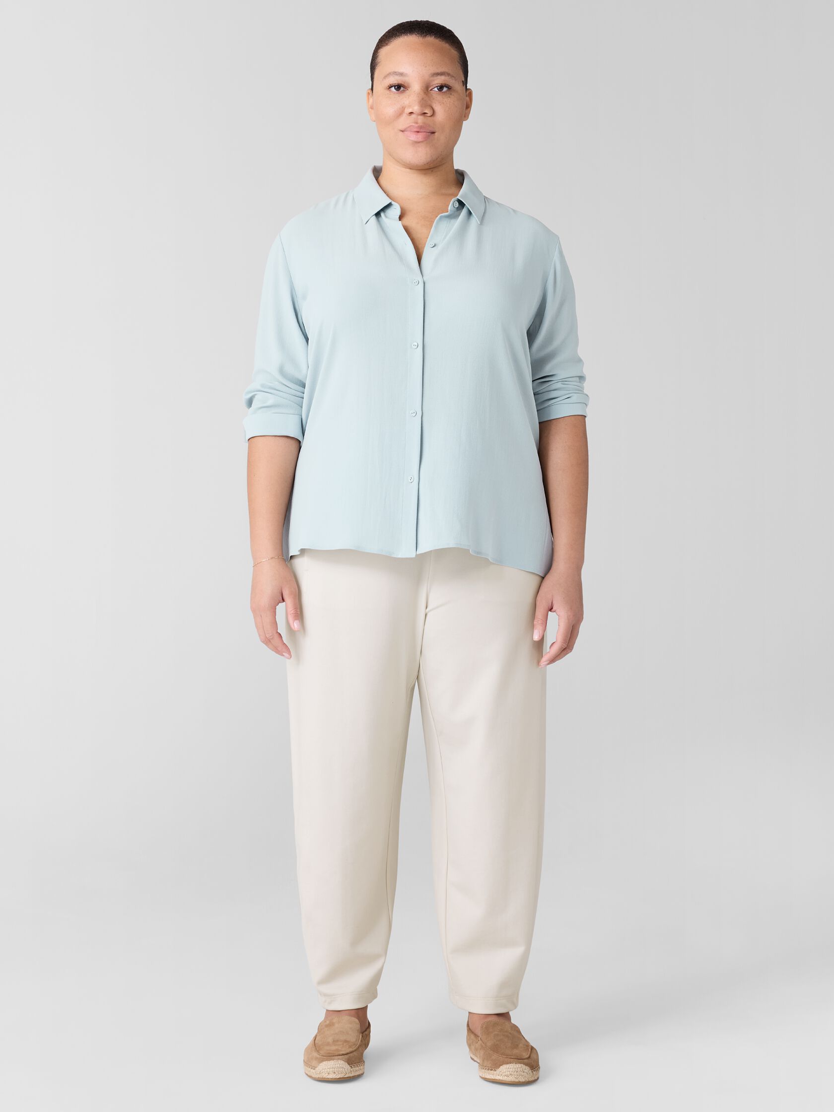 Washable Flex Ponte Lantern Pant