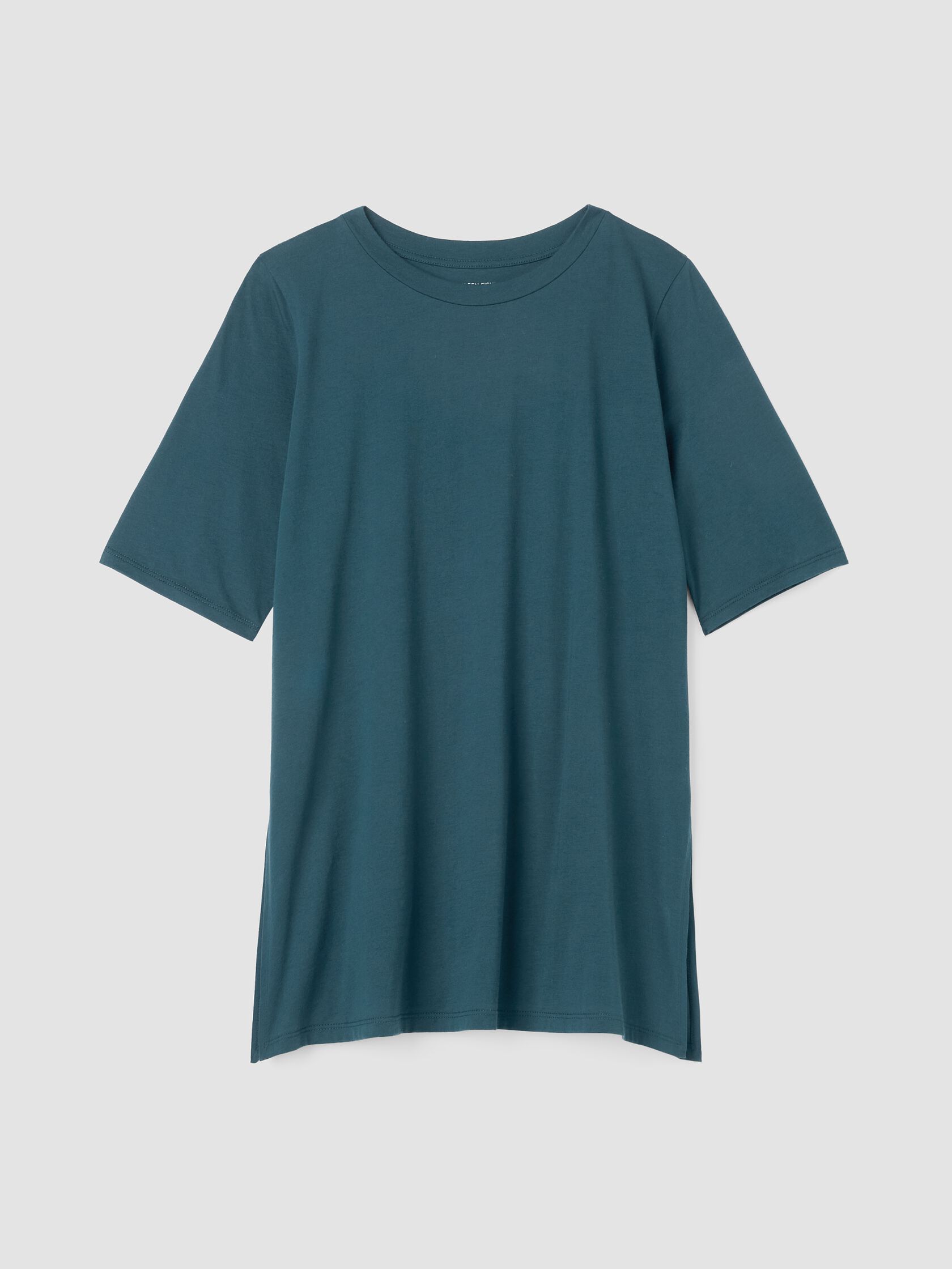 Organic Pima Cotton Jersey Long Tee