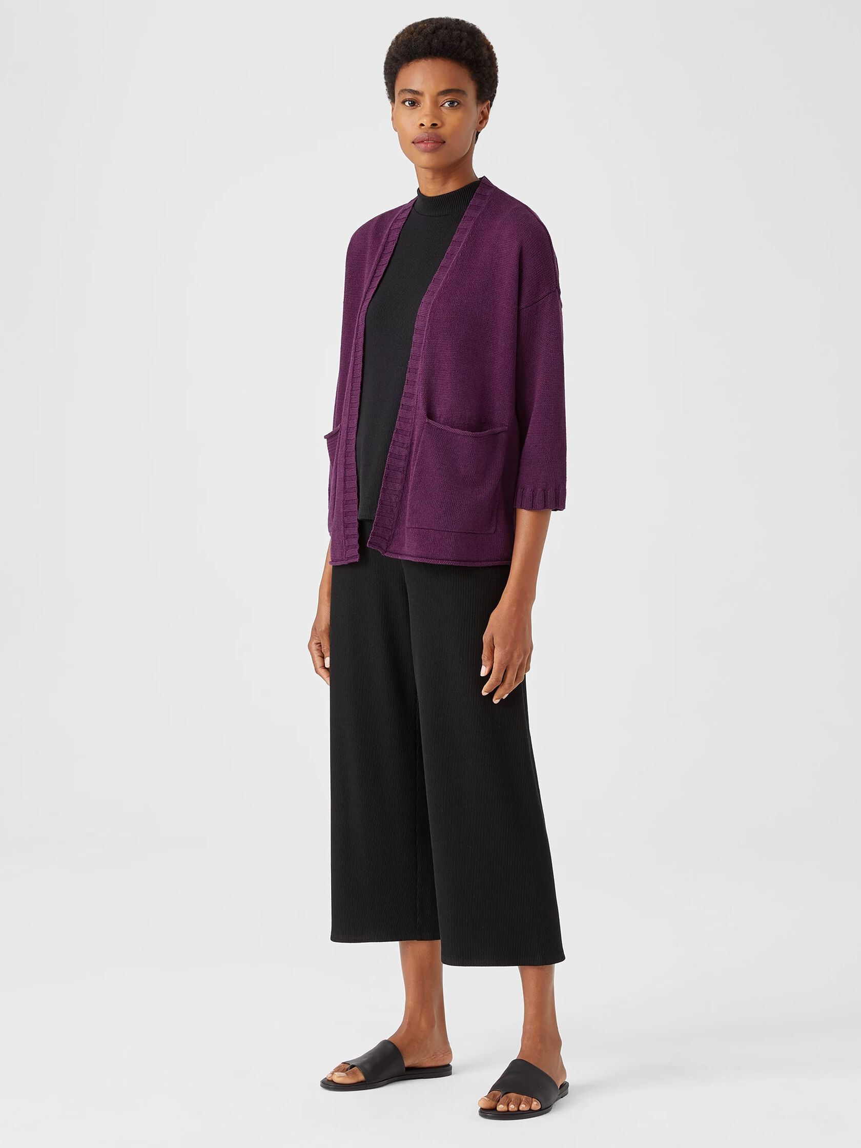 Organic Linen Cotton Cardigan