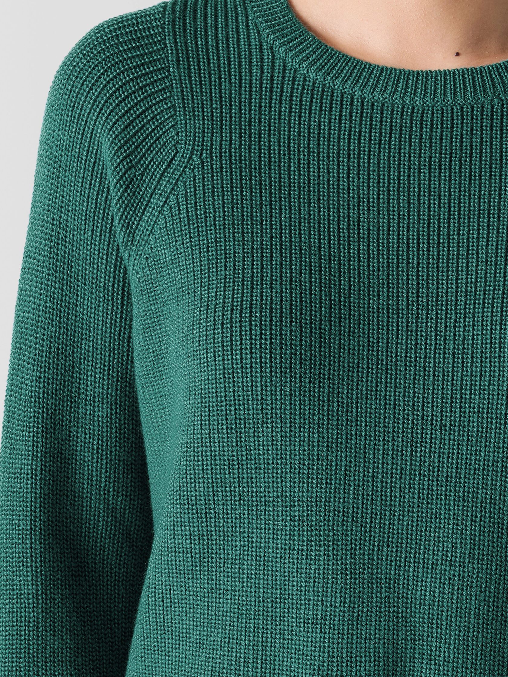 Merino Crew Neck Top in Regenerative Wool