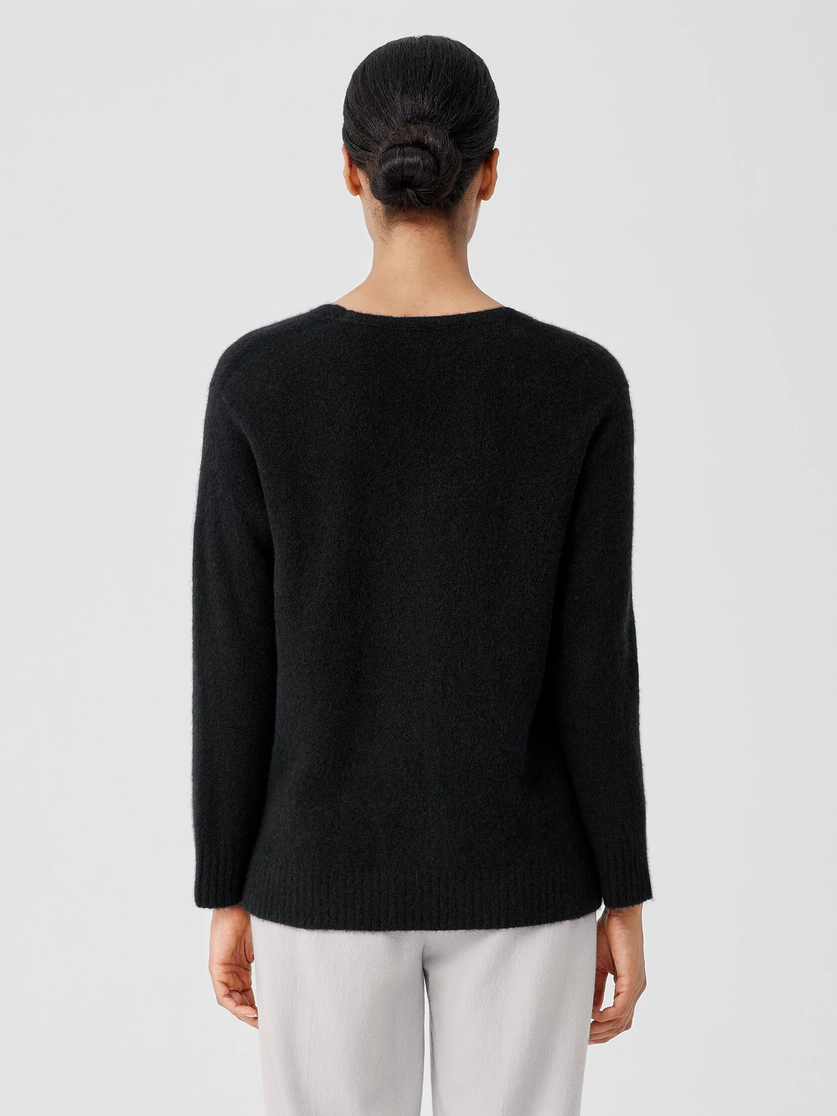 Cashmere Silk Bliss V-Neck Top