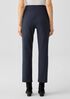 Washable Stretch Crepe High-Waisted Pant