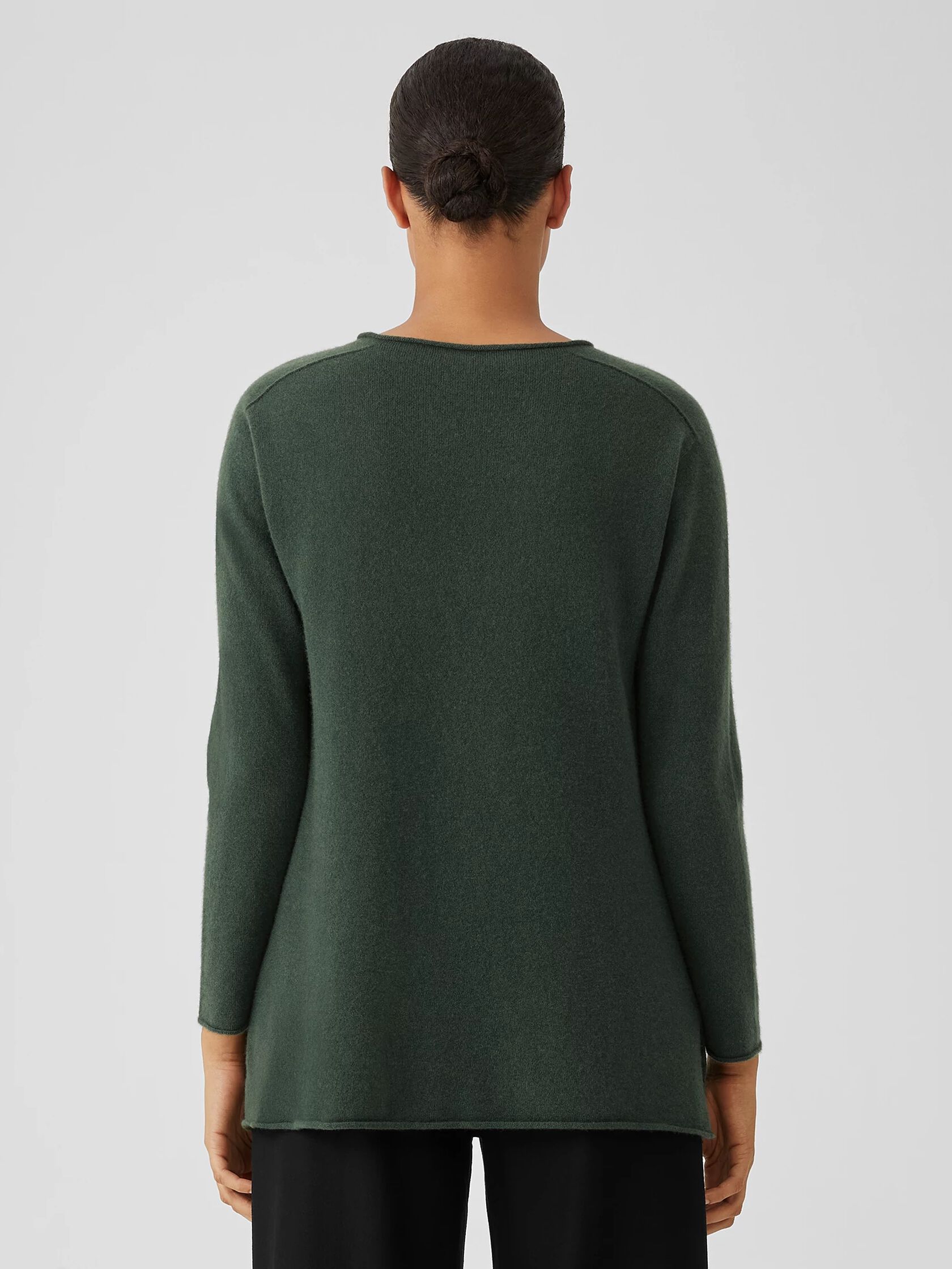 Italian Cashmere Crew Neck Top