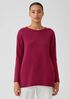 Italian Cashmere Crew Neck Top