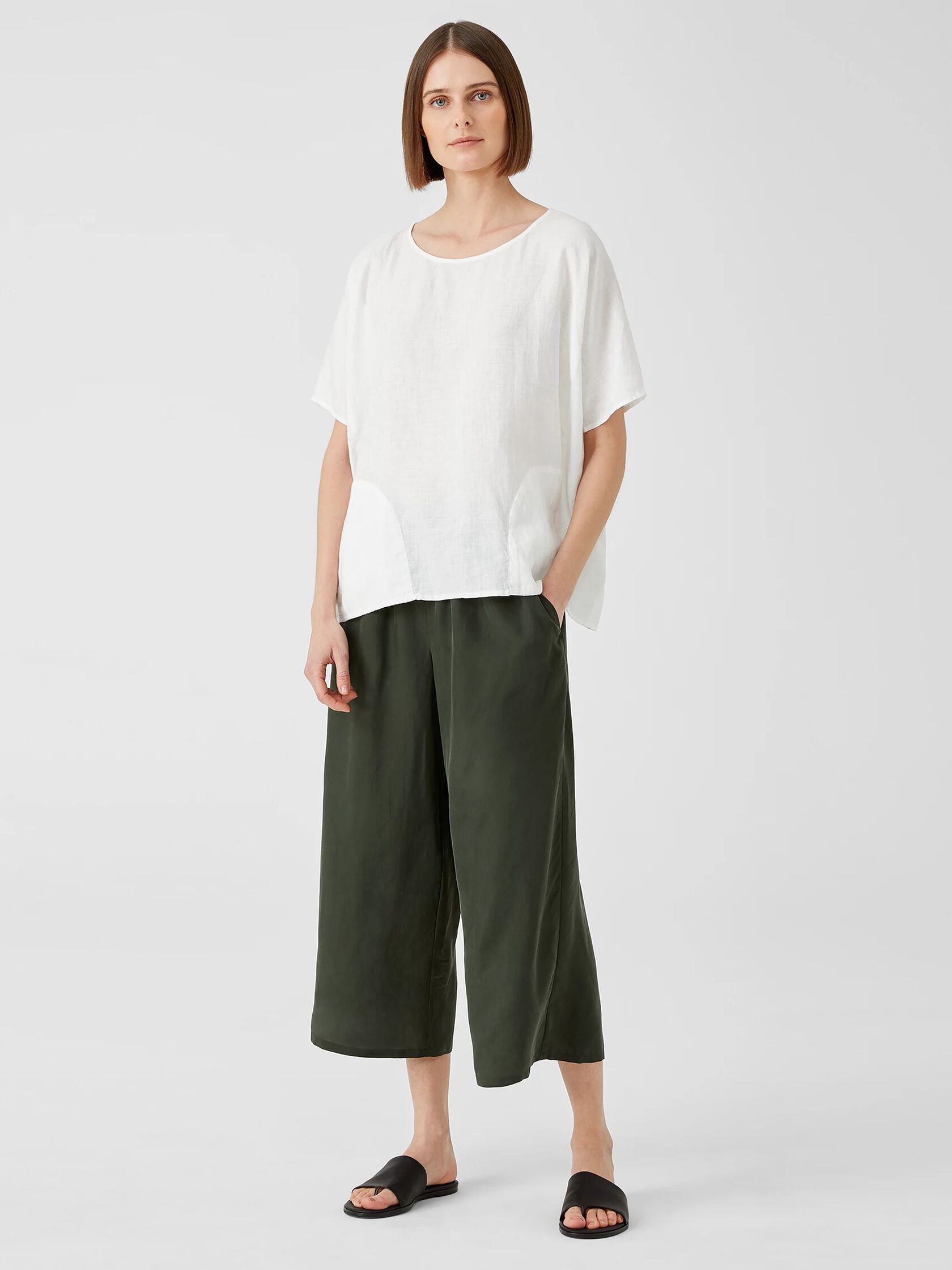 Organic Handkerchief Linen Top