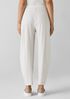 Textured Stretch Rib Lantern Pant