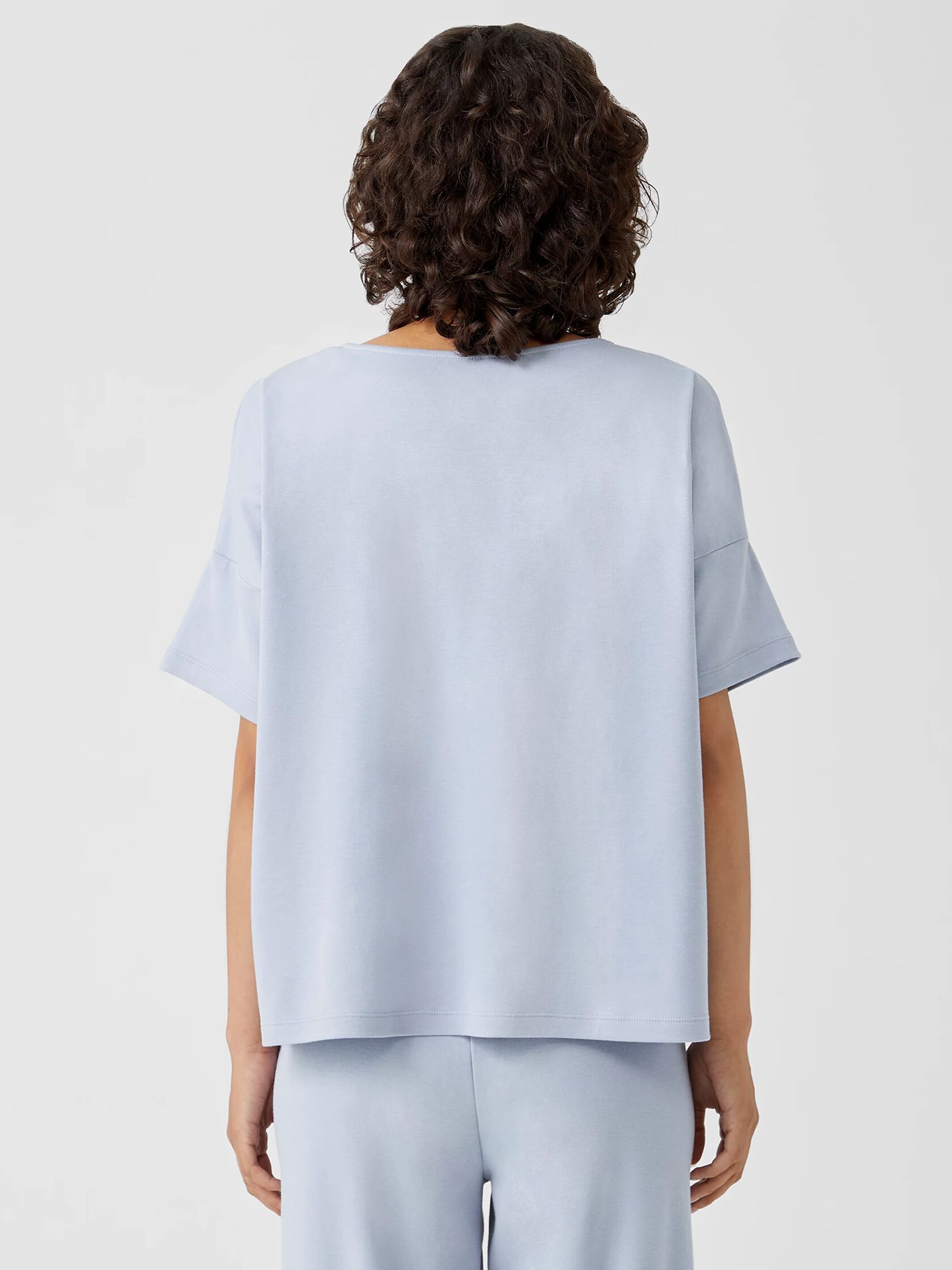Cozy Organic Cotton Interlock Tee