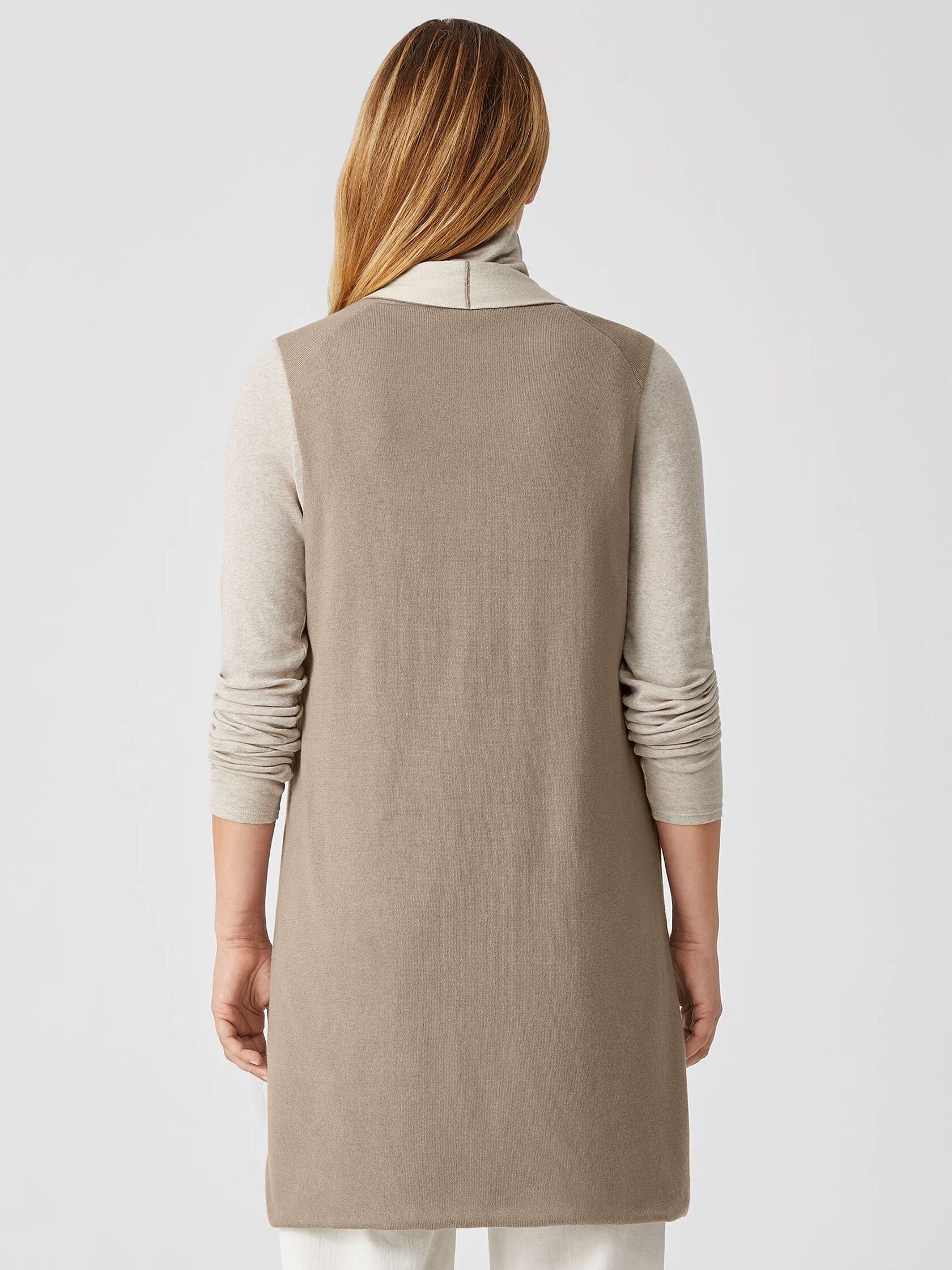 Peruvian Organic Cotton Blend Long Vest