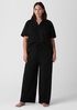 Organic Cotton Interlock Wide-Leg Sleep Pant