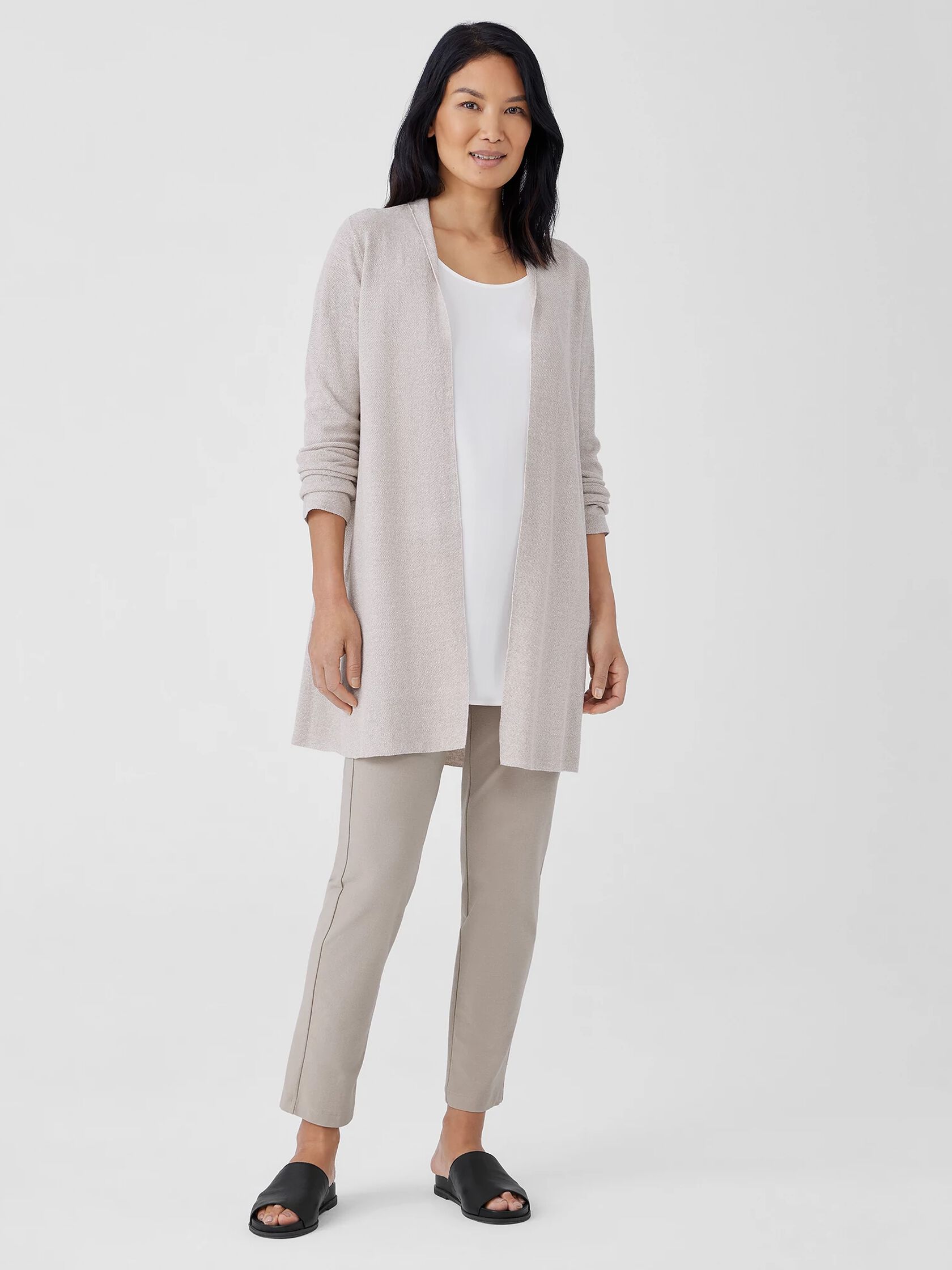 Organic Linen Cotton Cardigan