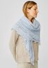 Textured Wool Gauze Scarf