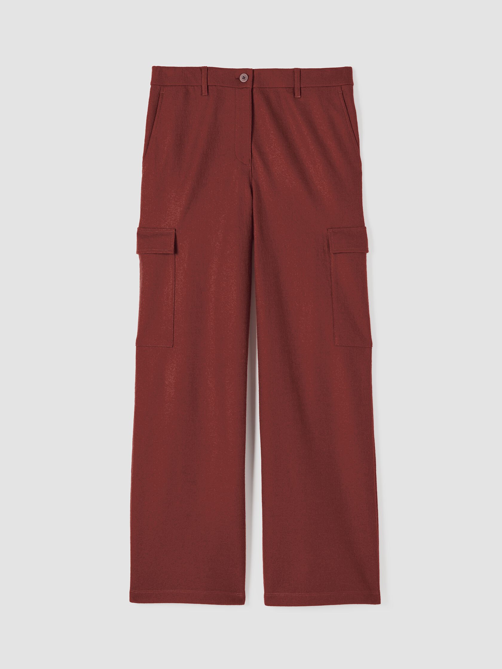 Felted Wool Jersey Cargo Pant in Regenerative Wool