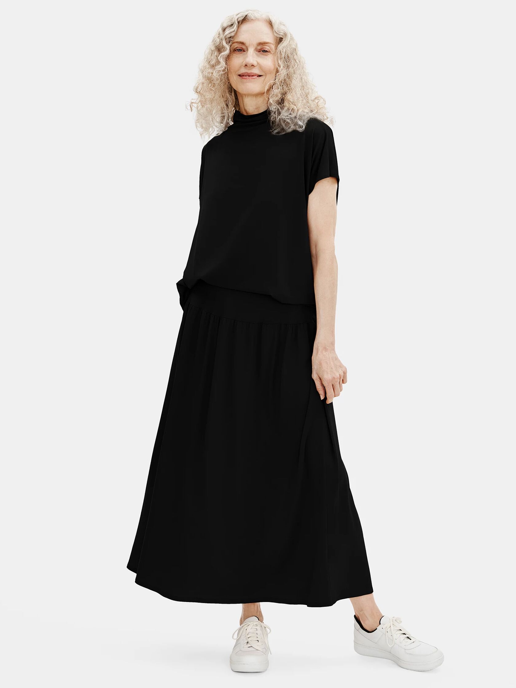 Fine Jersey Flare Skirt