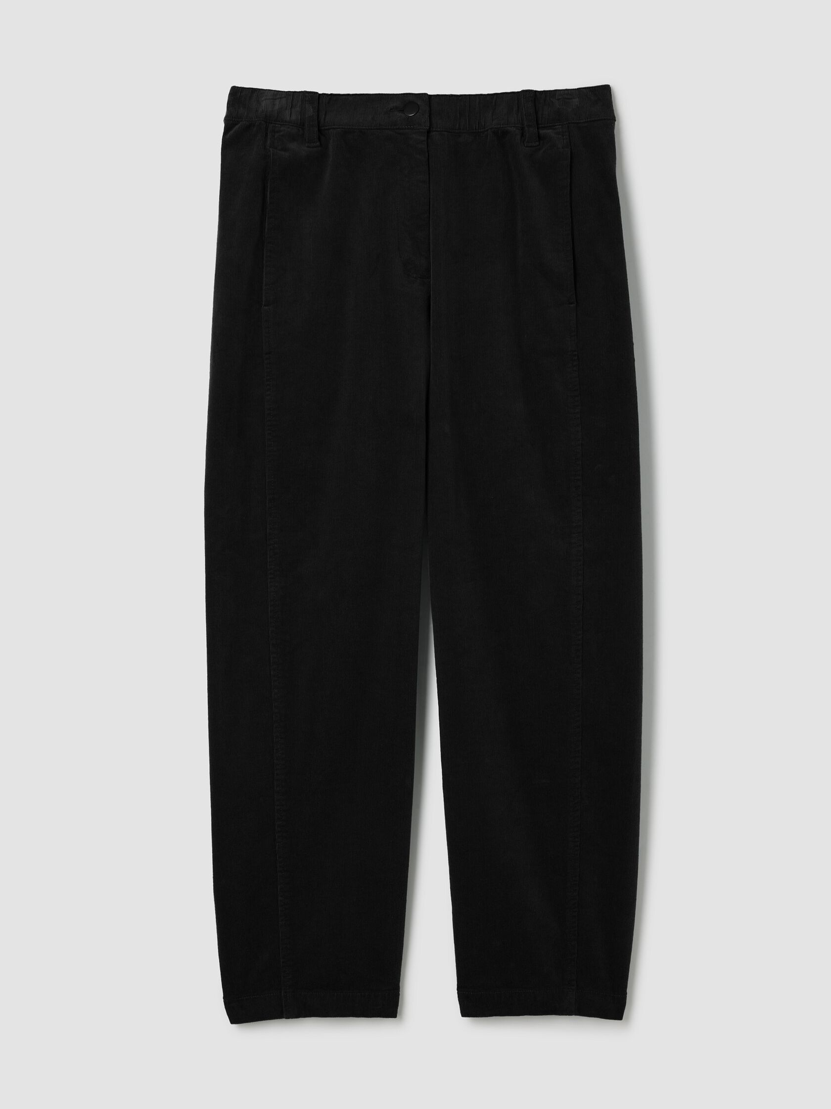 Organic Cotton Stretch Corduroy Lantern Pant