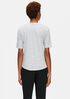 System Organic Cotton Jersey Melange Elbow-Sleeve Tee