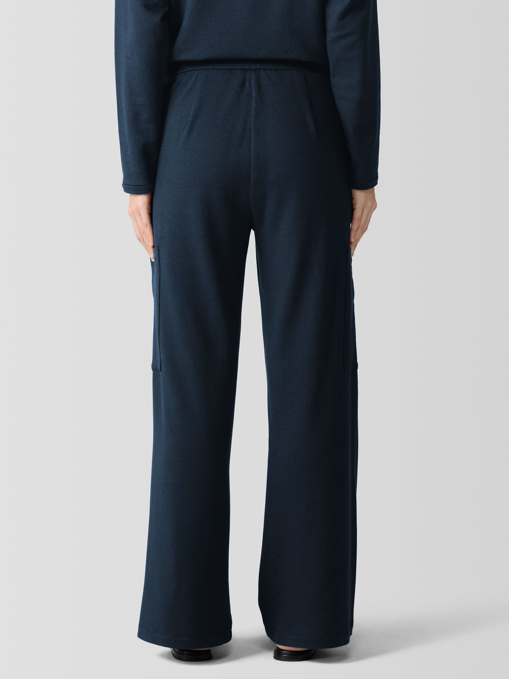 Cozy Brushed Terry Hug Cargo Pant