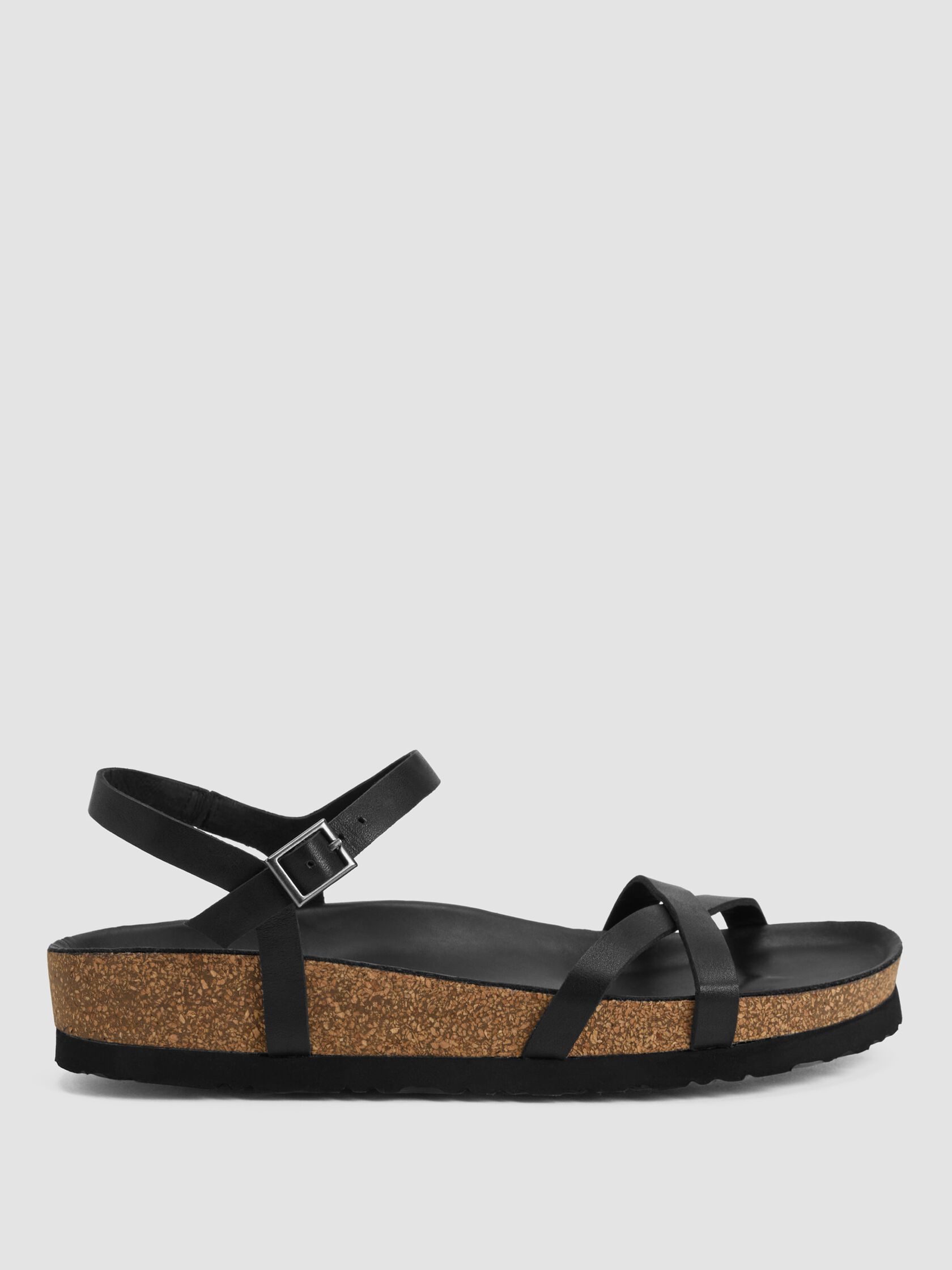 Canby Leather Wedge Sandal