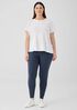 Pima Cotton Stretch Jersey High-Waisted Leggings