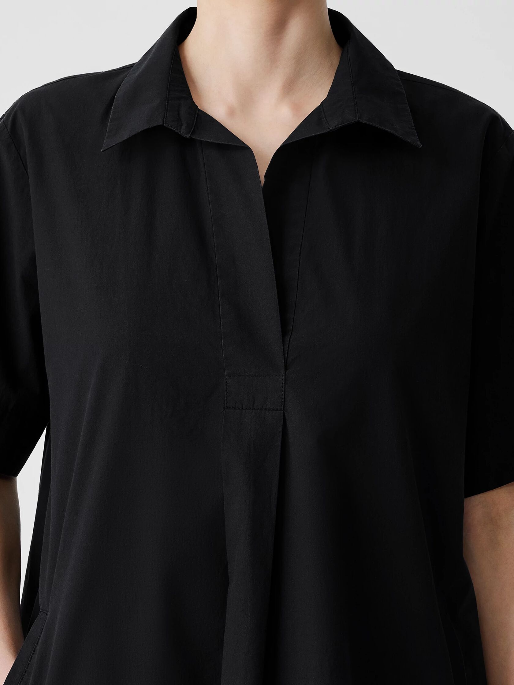 Washed Organic Cotton Poplin&nbsp;Dress