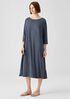 Fine Jersey Boatneck Dress