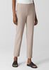 Washable Stretch Crepe Slim Pant