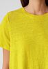 Organic Linen Jersey Crew Neck Tee