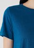 Organic Linen Jersey Crew Neck Tee