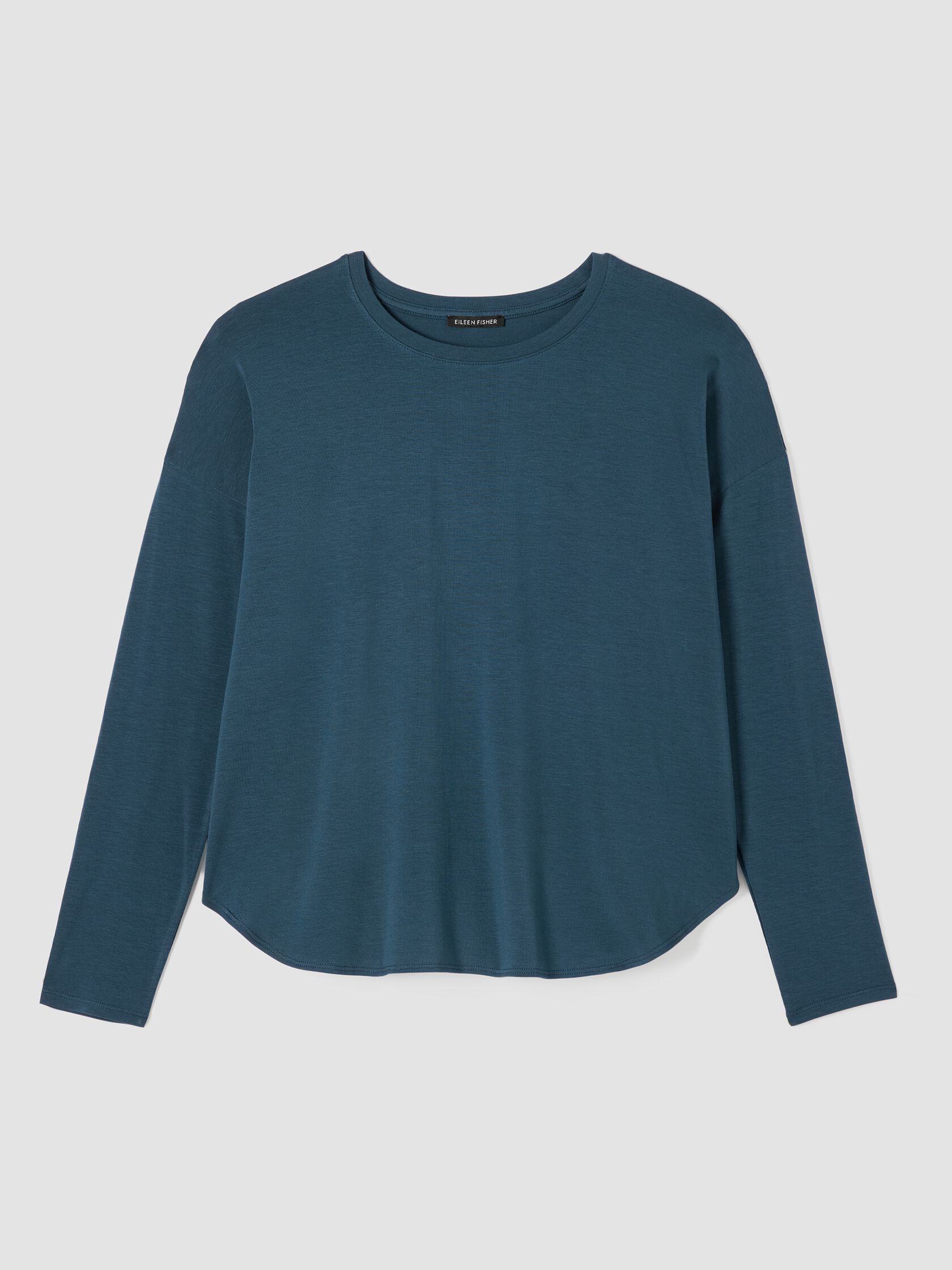 Fine Jersey Round Neck Top