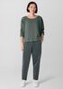 Organic Cotton Stretch Corduroy Lantern Pant