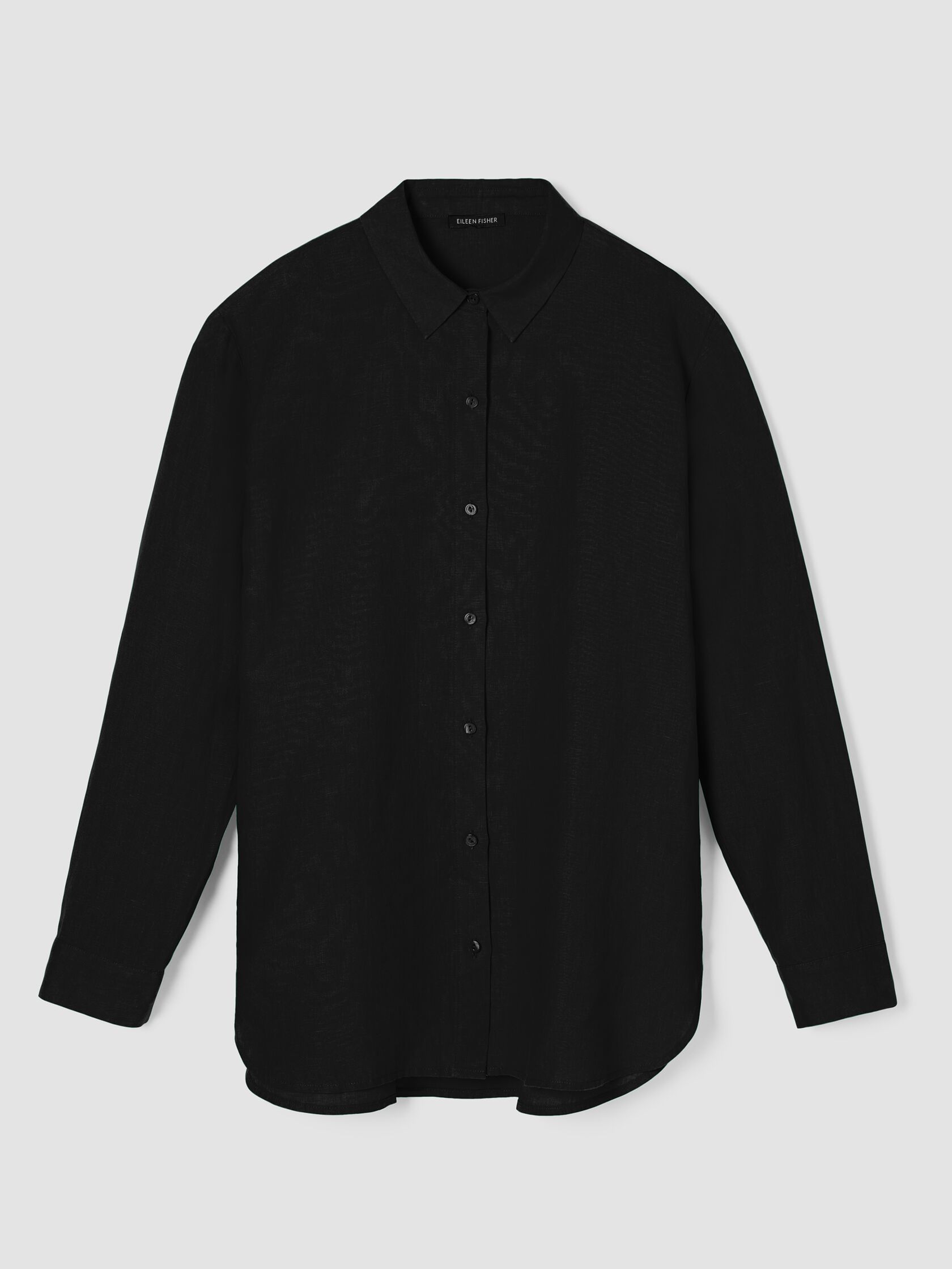Organic Handkerchief Linen Classic Collar Shirt