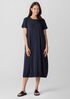 Fine Jersey Lantern Dress
